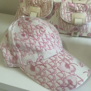 Authentic Dior cherry blossom hat